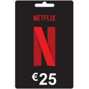 NETFLIX 25€ paskyros papildymas