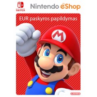 Nintendo eShop - 50 EUR papildymas