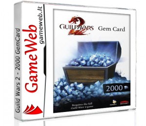 Guild Wars 2 - 2000 Gem Card