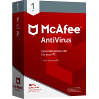 McAfee Antivirus - 1PC - 365 dienų licencija