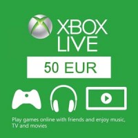Xbox Live - 50 euro papildymas