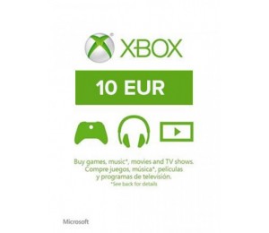 Xbox Live - 10 euro papildymas