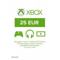 Xbox Live - 25 euro papildymas