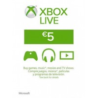 Xbox Live - 5 euro papildymas